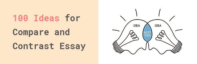 compare and contrast essay topics for college students